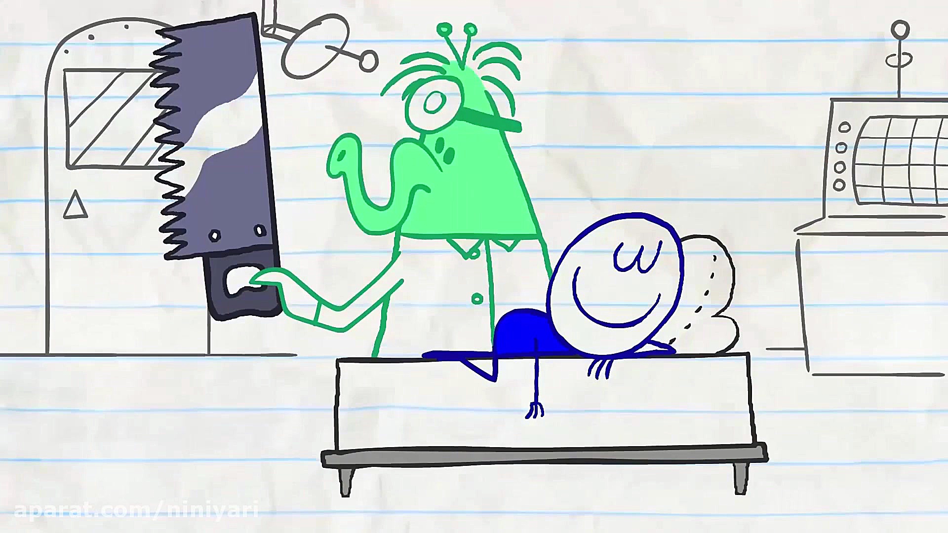 انیمیشن مداد قسمت 236  نی نی ی...