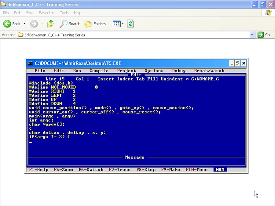 آموزش c,c فصل 8 قسمت 3