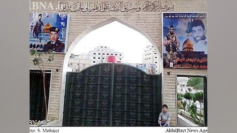 گلزار شهدای مدافعان حرم حضرت ز...