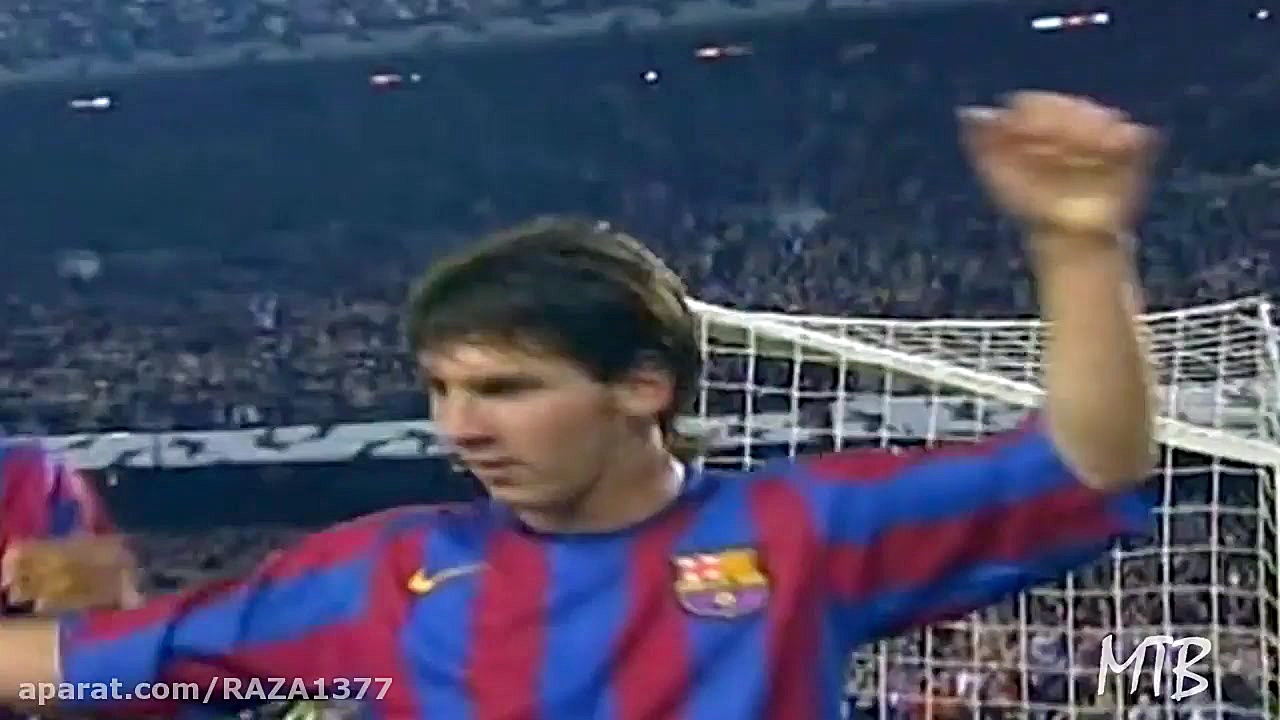 لیونل مسی نابغه ترین حرکات