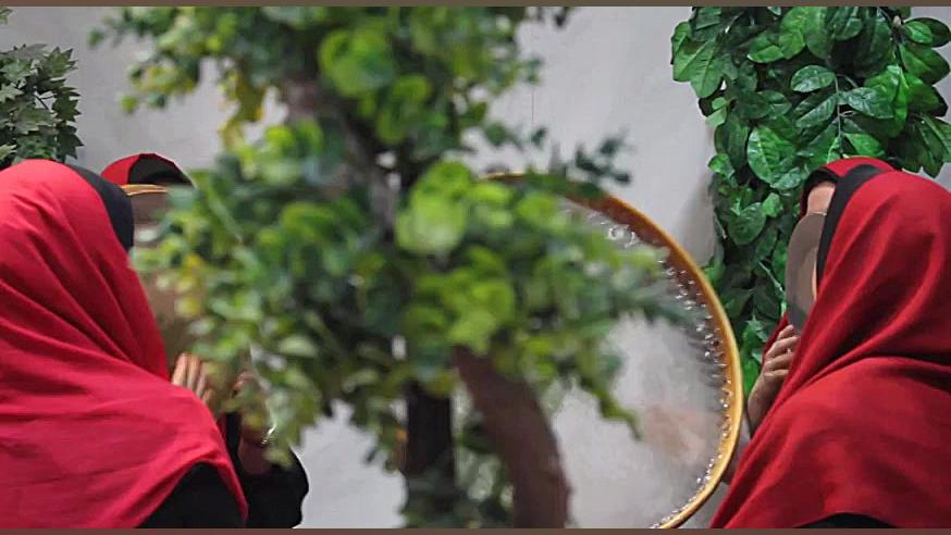 همخوانی عاشقانه 4 بانوی دف نوا...