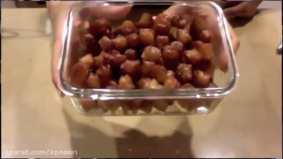 اموزش شیرنی درخانه شیرینی بامی...