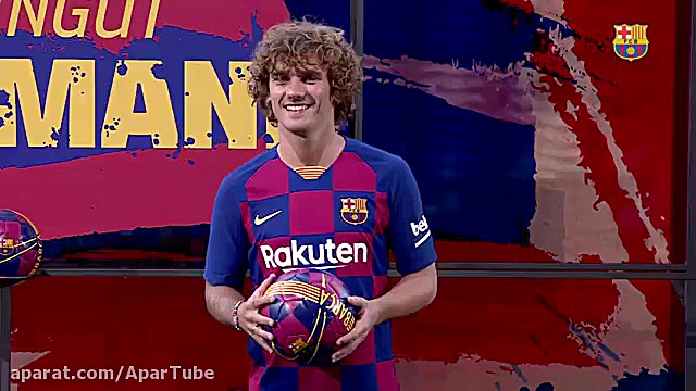 ویدیو اولین توپ زدن گریزمن در...