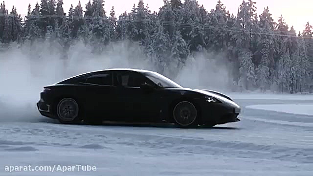 ویدیو تست رانندگی پورشه تایکان...