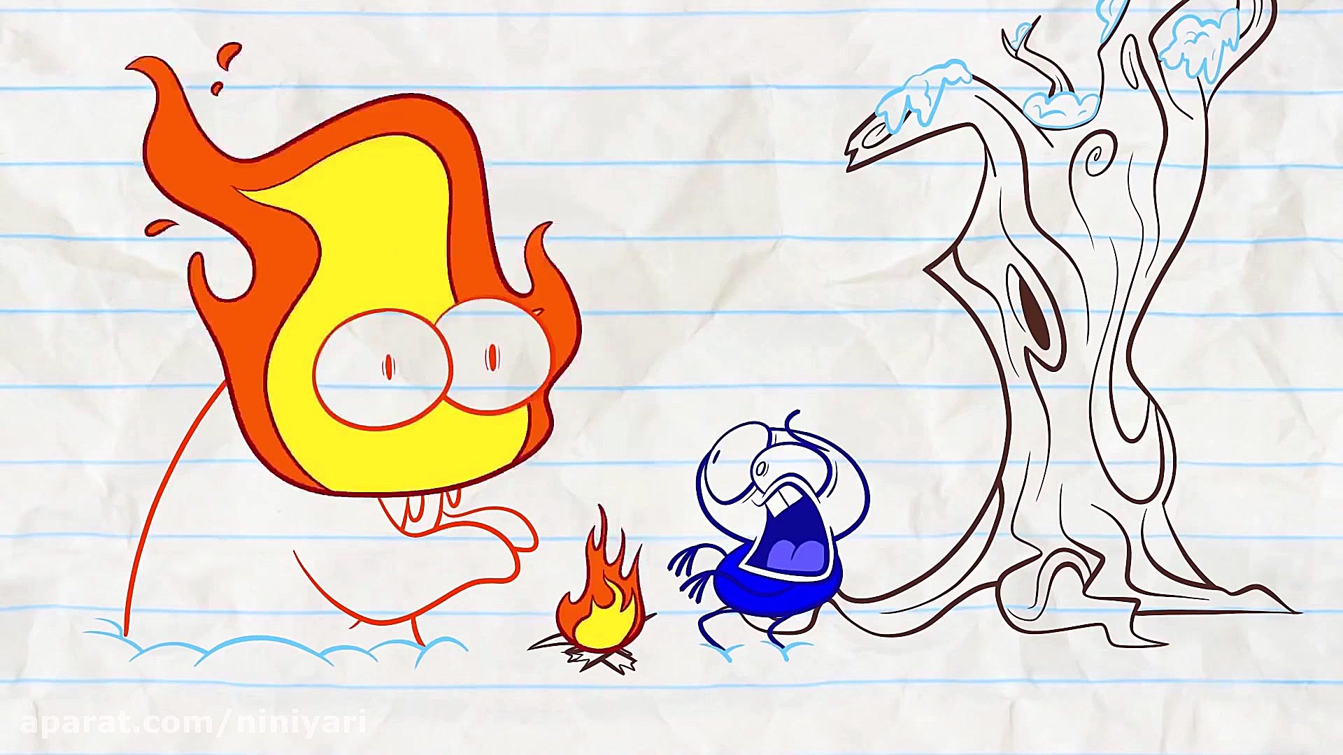 انیمیشن مداد قسمت 137  نی نی ی...