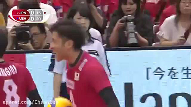 ژاپن آمریکا (جام جهانی والیبال...