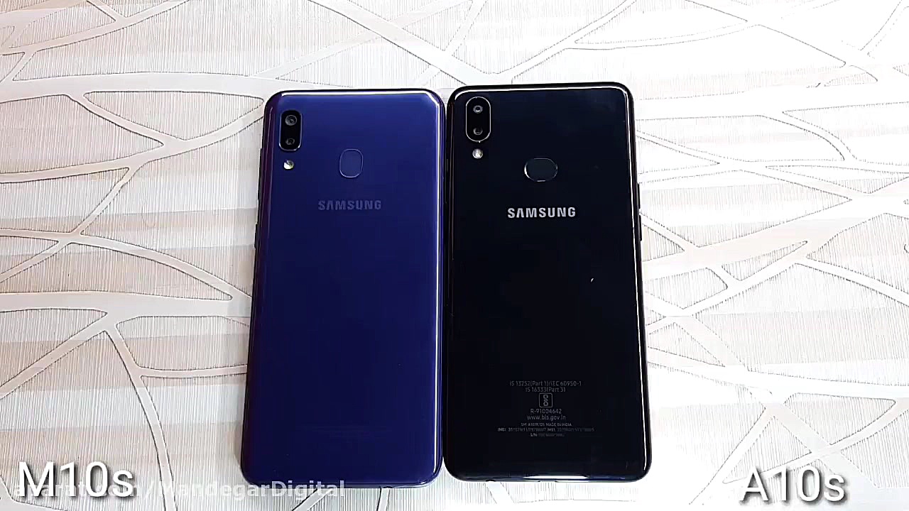 تست سرعت گلکسی A10s و گلکسی M1...