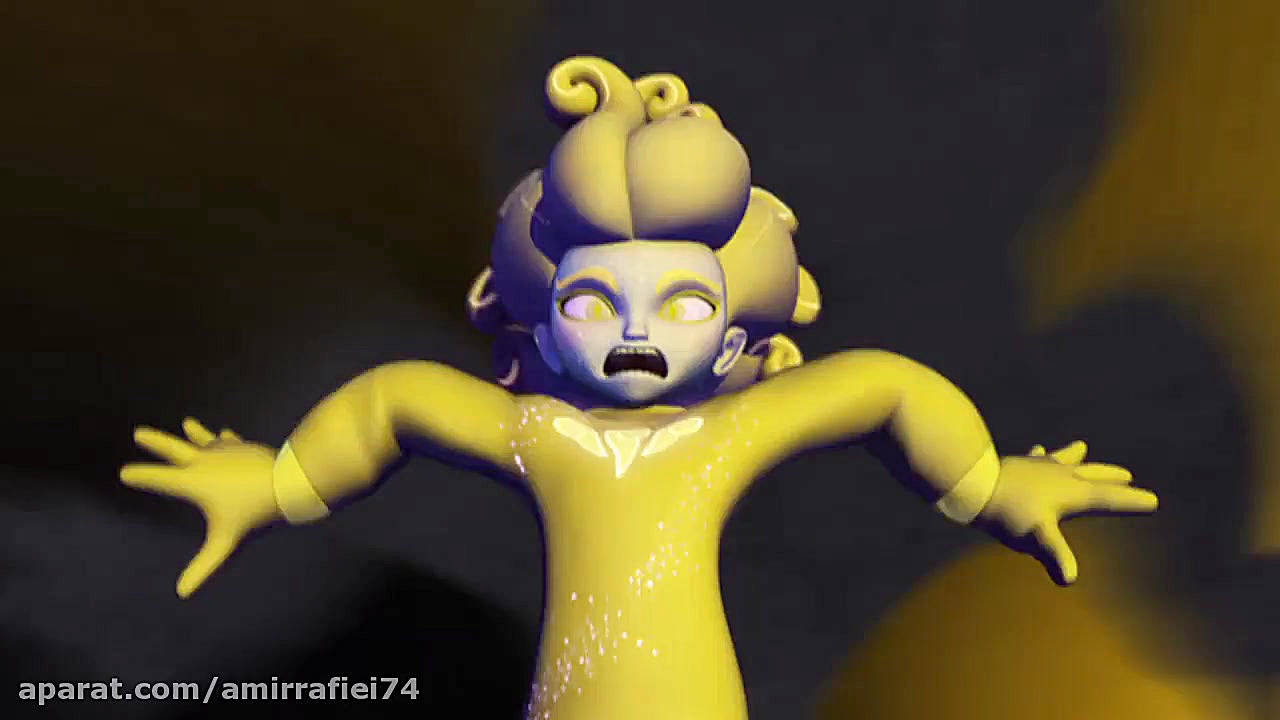 انیمیشن دختر کفشدوزکی و پسر گر...