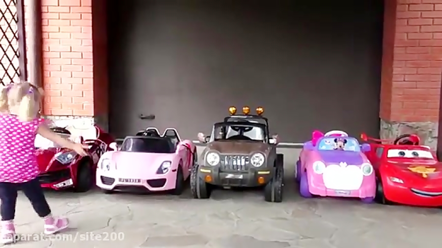 بازی دیانا و روما... ماشین شار...