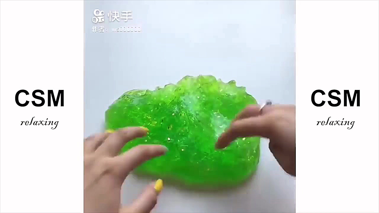 ویدیو ASMR مخلوط کردن اسلایم...