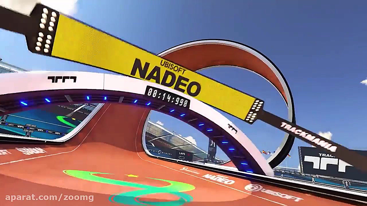 تریلر گیم پلی بازی Trackmania...