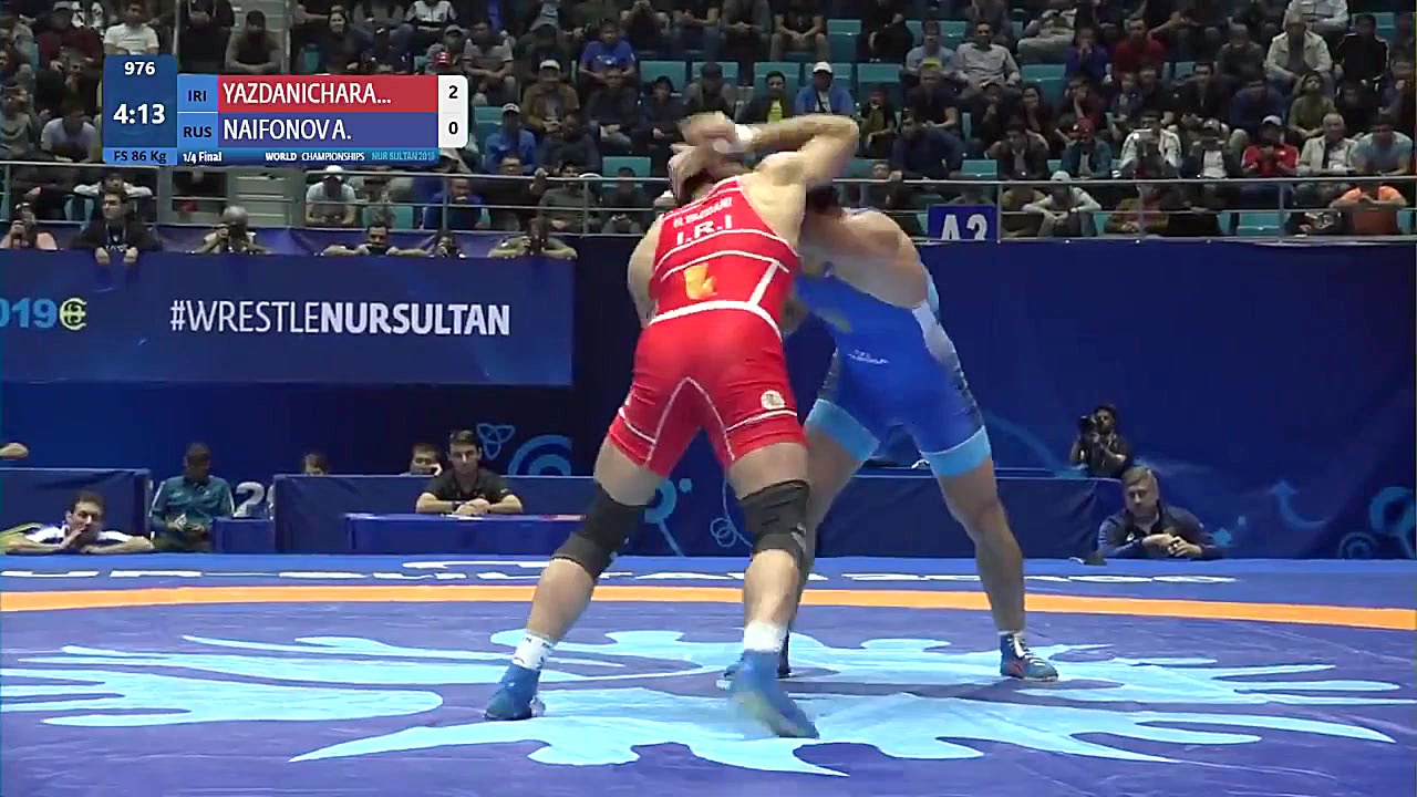 حسن یزدانی مقابل نایفونوف (روس...