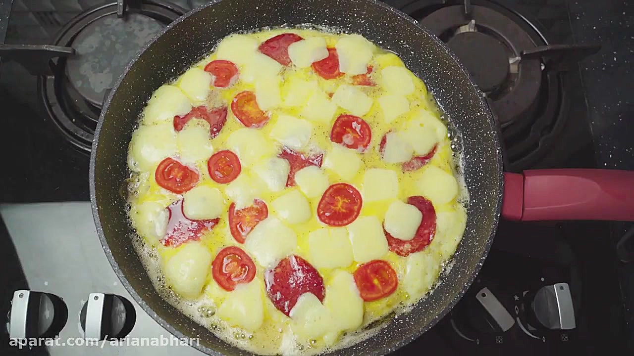 لذت آشپزی  املت فیرتاتا ایتالی...