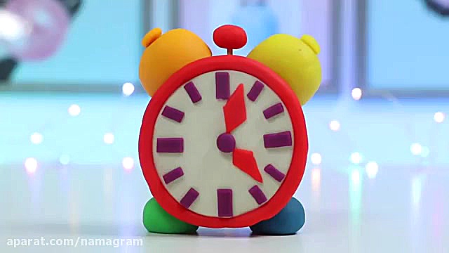 آموزش خمیر بازی ساخت &quot;ساع...