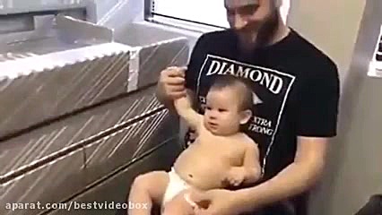 کلیپ امپول زدن به بچه