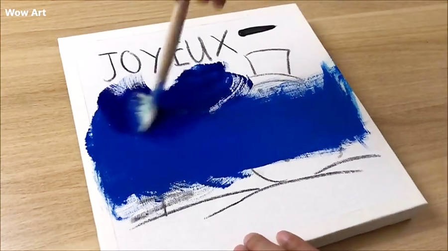 بدون هیچ حرفی! بکش آدم برفی..!...