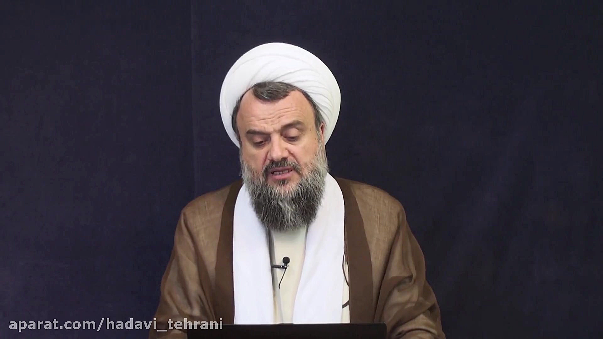 حضرت آیت الله هادوی تهرانی خار...