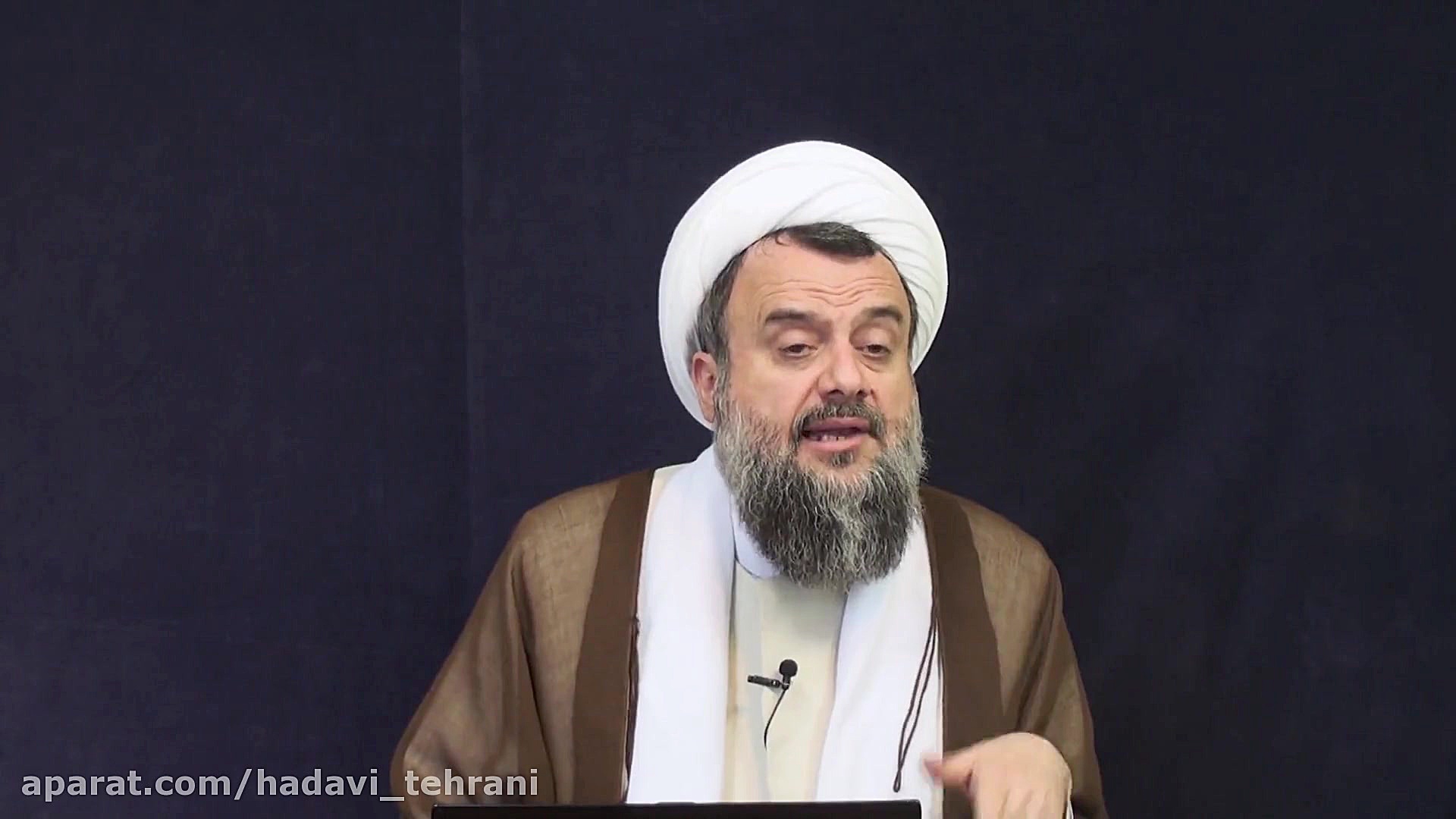 حضرت آیت الله هادوی تهرانی خار...