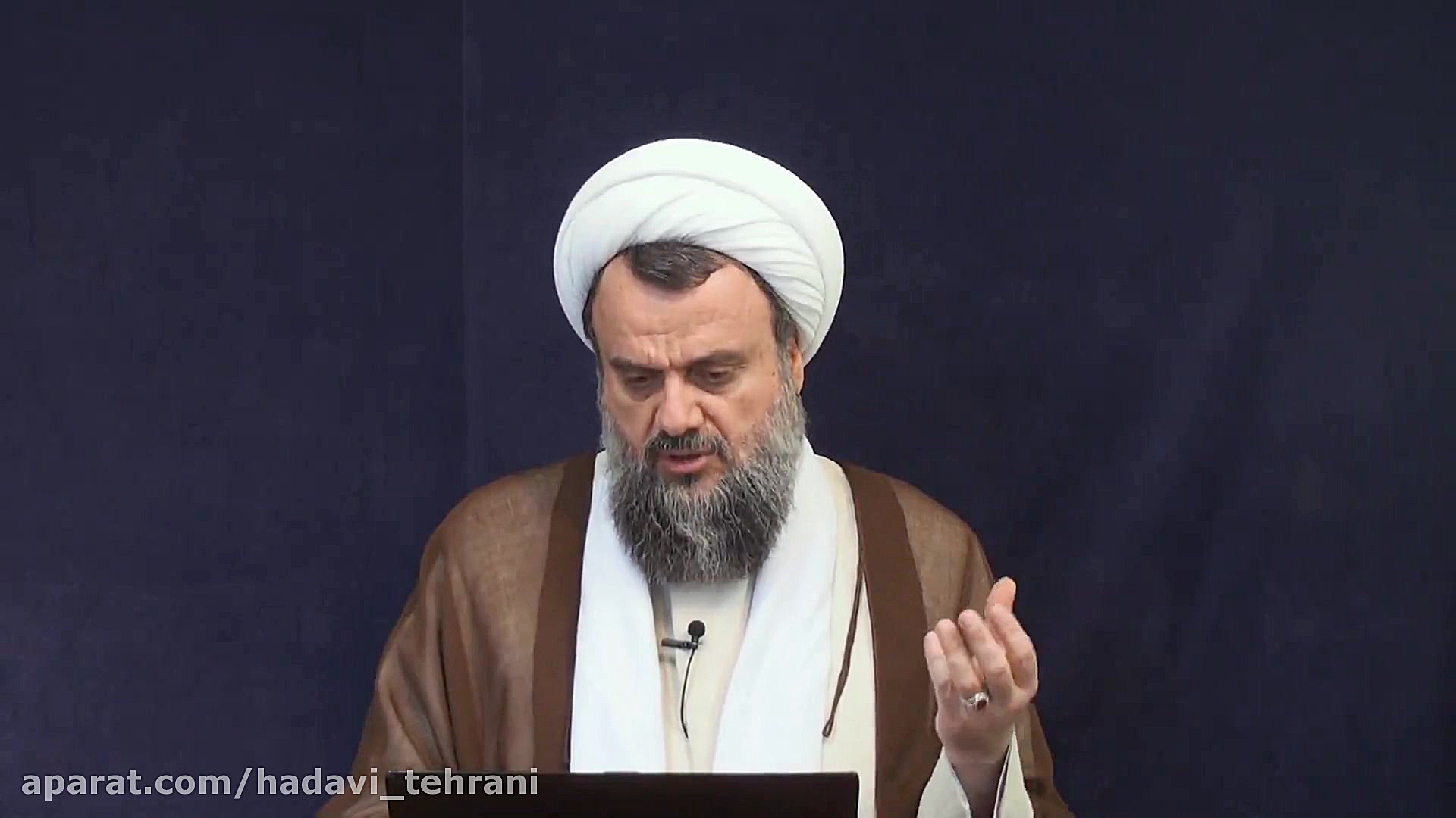 حضرت آیت الله هادوی تهرانی خار...