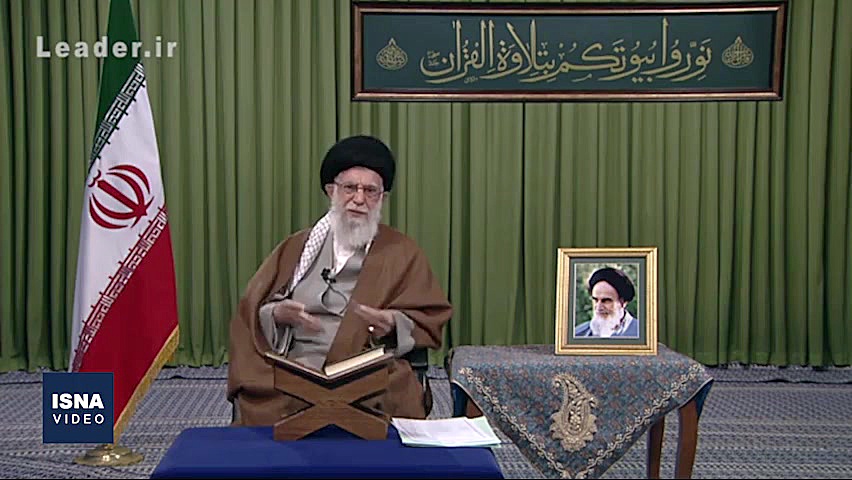 سخنرانی تلویزیونی رهبر انقلاب...