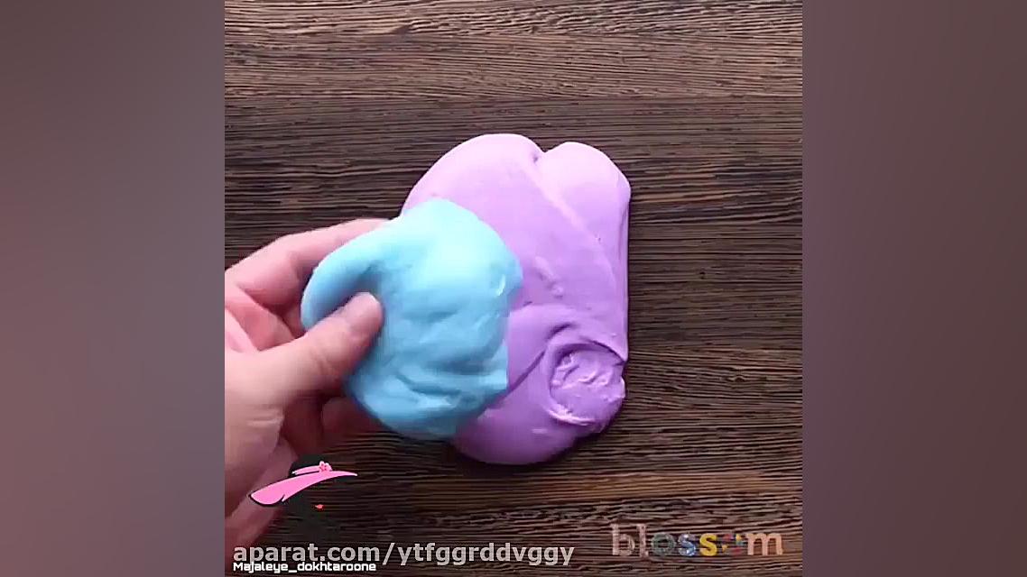 آموزش ساخت اسلایم