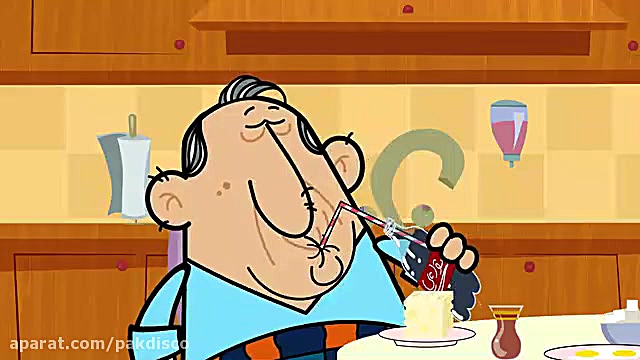 انیمیشن پندانه  آبمیوه ساندیس