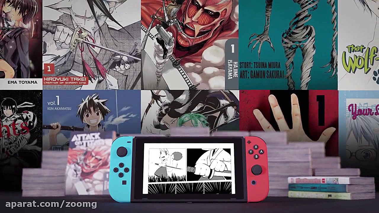 امکان خواندن مانگا برای کاربرا...