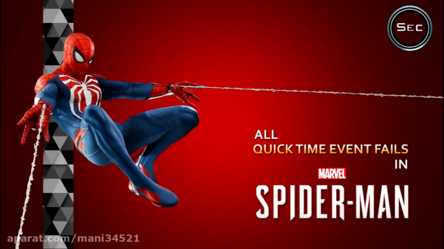 شکست های مرد عنکبوتی در بازی S...