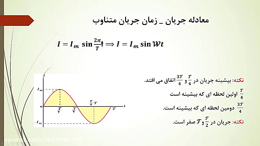 تدریس جریان متناوب و حل تمرینا...