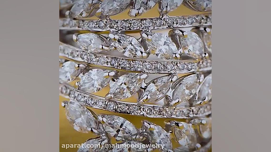 انگشتر جواهر برلیان شناسنامه د...