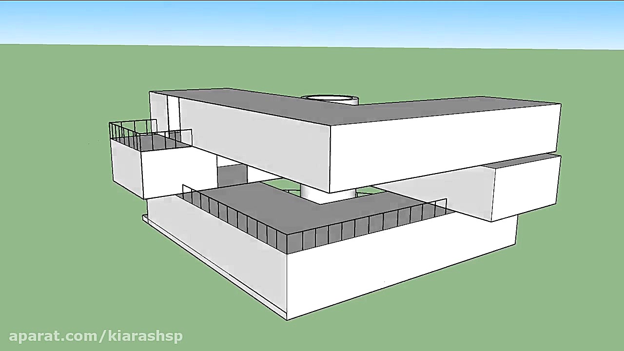 مدل ۳بعدی طراحی مهدکودک