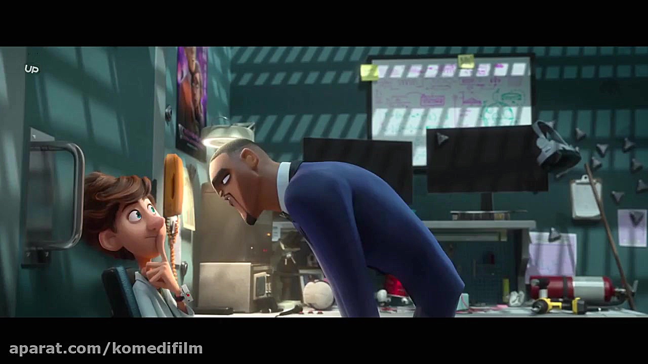 انیمیشن جاسوسان نامحسوس Spies in Disguise 2019 با دوبله فارسی زمان6089ثانیه