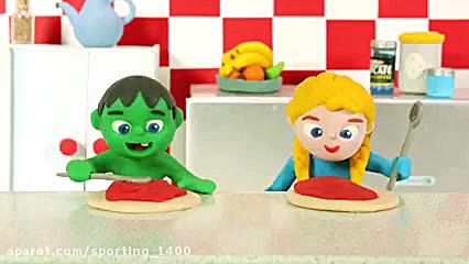 کارتون خمیر بازی جدید السا و آ...