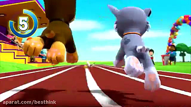 انیمیشن سگهای نگهبان.ورزش با س...