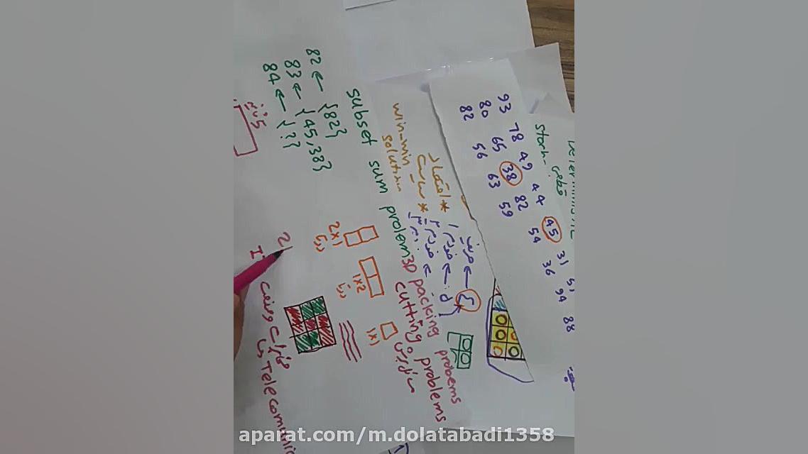 ریاضیات پایه 4۵ روابط بازگشتی...