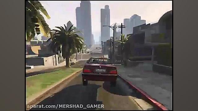 گیم پلی از GTAV عالی با مود