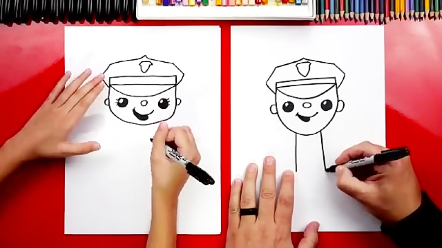 آموزش نقاشی به کودکان "اف...