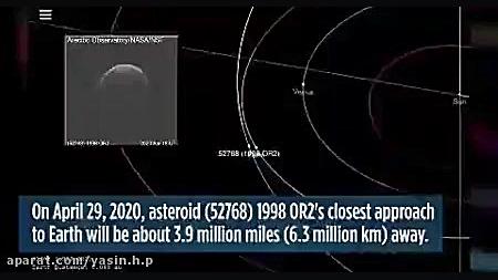 ویدئو ماهواره ای لحظه رد شدن م...