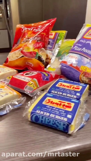 پخت پیتزا پپرونی با پنیرشیرآور...