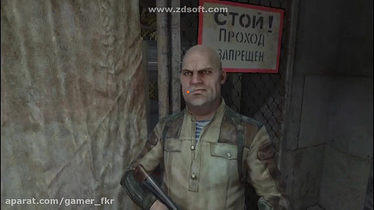 گیم پلی بازی metro last light...