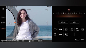 توانایی بزرگنمایی دوربین سونی...