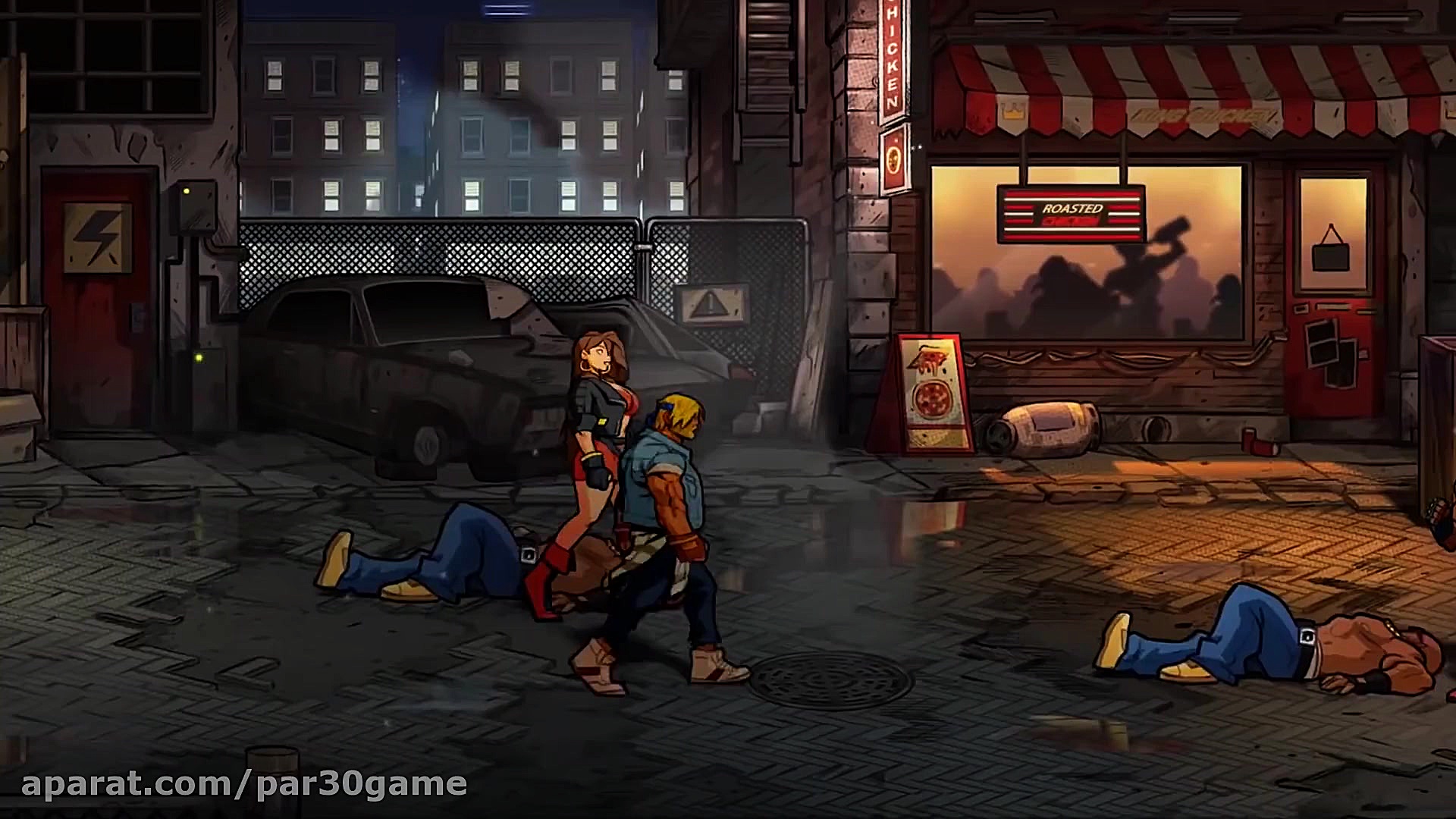 Streets of Rage 4  پارسی گیم