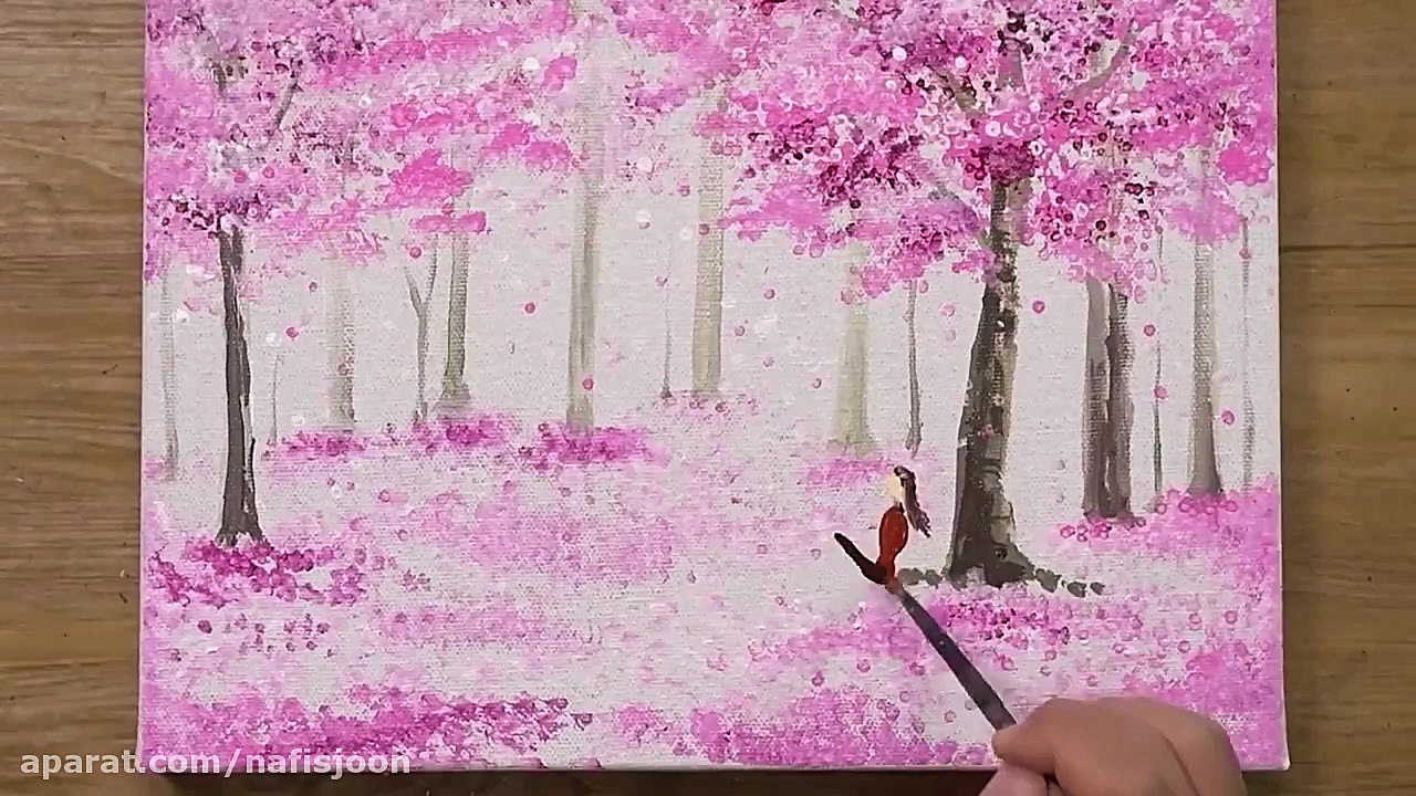 آموزش نقاشی فانتزی دخترانه شکو...