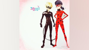 میکس دختر کفشدوزک گربه سیاه