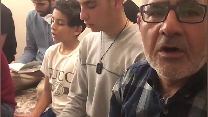 ارزاق جمع آوری شده توسط بچه ها...