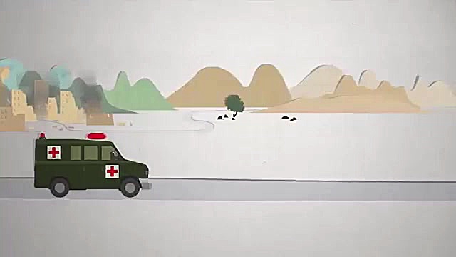 نماد هلال احمر یا صلیب سرخ به...