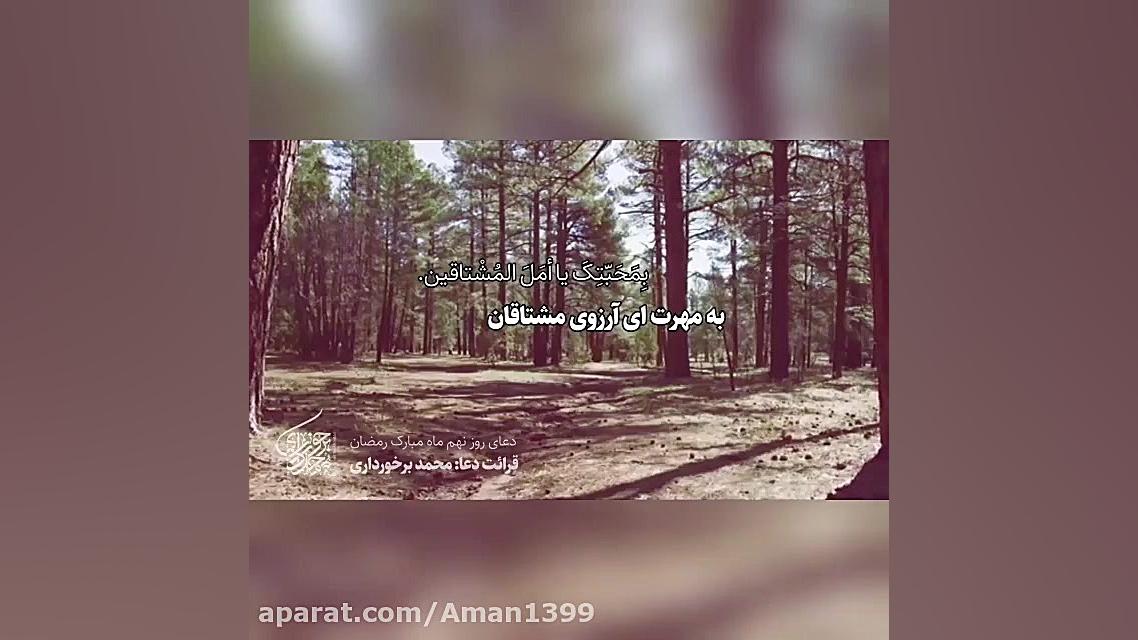 دعای روز نهم ماه مبارک رمضان