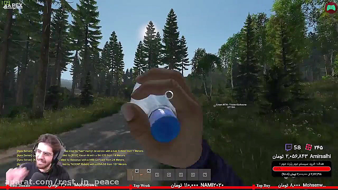 پارت 5 استریم Dayz دو نفرو مثل...