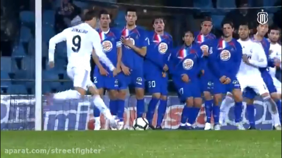 کاشته های دیدنی کریستیانو رونا...