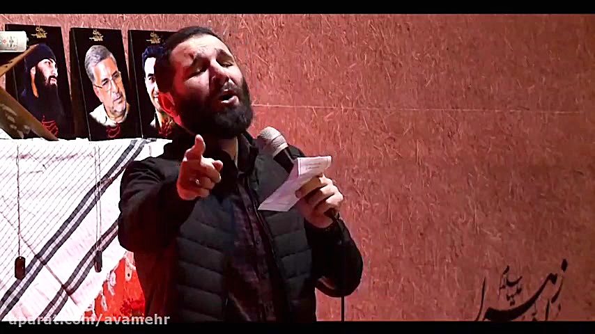 قلبم گرفتارت، حالم پریشونت شب...